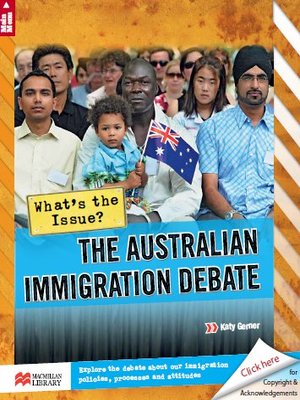 cover image of What's the Issue?: The Australian Immigration Debate